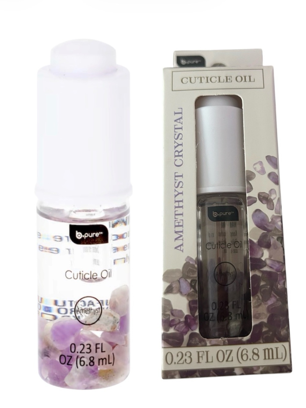 BPure Amethyst Crystal Infused Cuticle Oil